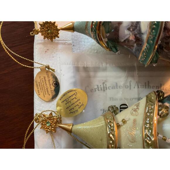 Thomas Kinkade Bone China vintage ornaments - Picture 3 of 9